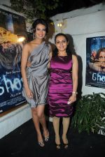 Sayali bhagat with Puja Jatinder Bedi Unveiled the Audio of film Ghost in Mumbai on 18th Nov 2011.JPG